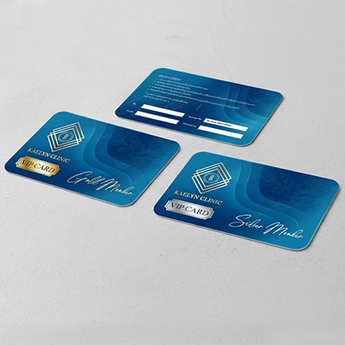 ตัวอย่างผลงานออกแบบนามบัตร